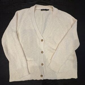 Jenni Kayne Cotton Cardigan Sweater